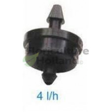 Pressure valve black netafim 4L / h